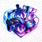 电竞预测网流线型发光电竞Logo
