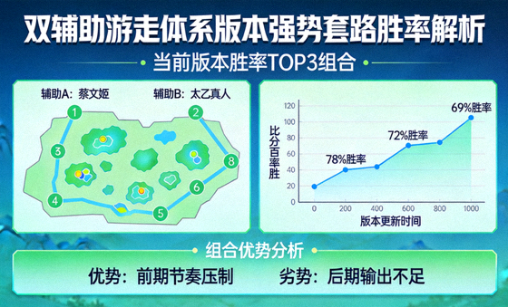 双辅助游走体系版本强势套路胜率解析配图